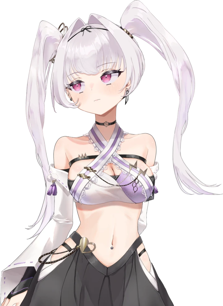 Bezelie — Bezel's silver-haired AI gaming companion