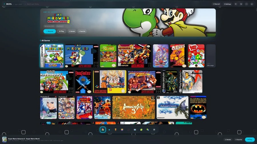 Console theme